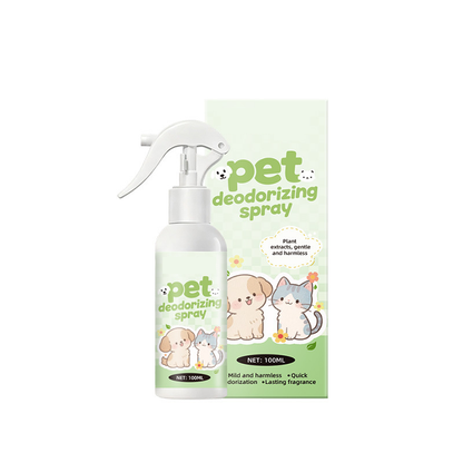 Pet Deodorizing Spray for Dogs and Cats – Gentle Fresh Scent Odor Control Spray for Pet Areas  Product Description