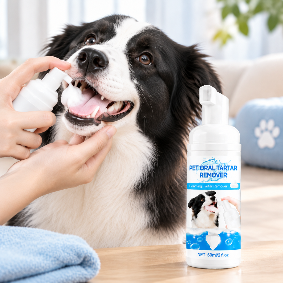 Pet Oral Tartar Remover Foam