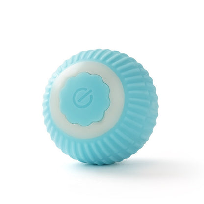 Interactive Automatic Rolling Ball Toy for Cats, USB Rechargeable Smart Pet Play Ball