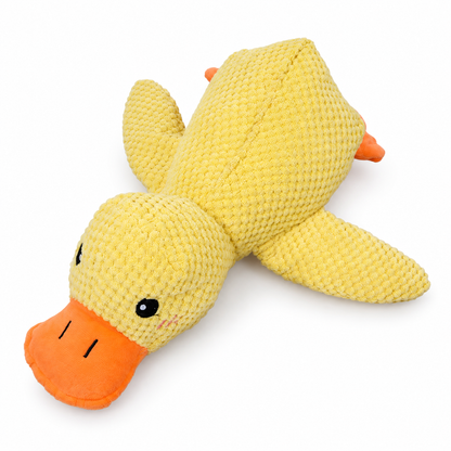 Plush Squeaky Duck Dog Toy – Interactive Chew Toy with Realistic Duck Sound